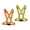 Color Ornage, variant on NCQ Reflective Vest Running Gear 2Pack, High Visibility Adjustable Safety Ves for Night Cycling,Hiking, Jogging,Dog Walking