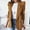 Khaki, variant on DondPO Blazers for Women Womens Casual Puff Sleeve Front Bussiness Jackets Work Suit wirh Pockets Womens Blazers Dressy Casual Casual Blazer for Women Beige L