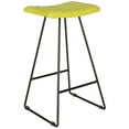 thumbnail image 3 of SAFAVIEH Akito 30"H Mid-Century Bar Stool, Green/Black, Set of 2, 3 of 7