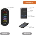 thumbnail image 3 of JTD Rechargeable Key Finder, Wireless RF Item Locator, Remote Control Tracker for Keys Phones Pet Collars Remote Controls Luggage [KF-05-C], 3 of 7