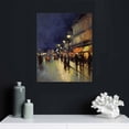 thumbnail image 4 of Nawypu  The Boulevard Montmartre 3 Panel Gallery Wrapped Canvas Wall Art, 16x20 inch, 4 of 4