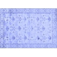 thumbnail image 1 of Ahgly Company Machine Washable Indoor Rectangle Abstract Blue Contemporary Area Rugs, 7' x 9', 1 of 1