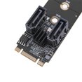 thumbnail image 2 of Adaptador Adaptador NGFF M2 NVME a SATA3.0, adaptador de tarjeta de 6Gbps, tarjeta elevadora M.2 Key-M PCIE 3,0, 2 of 7