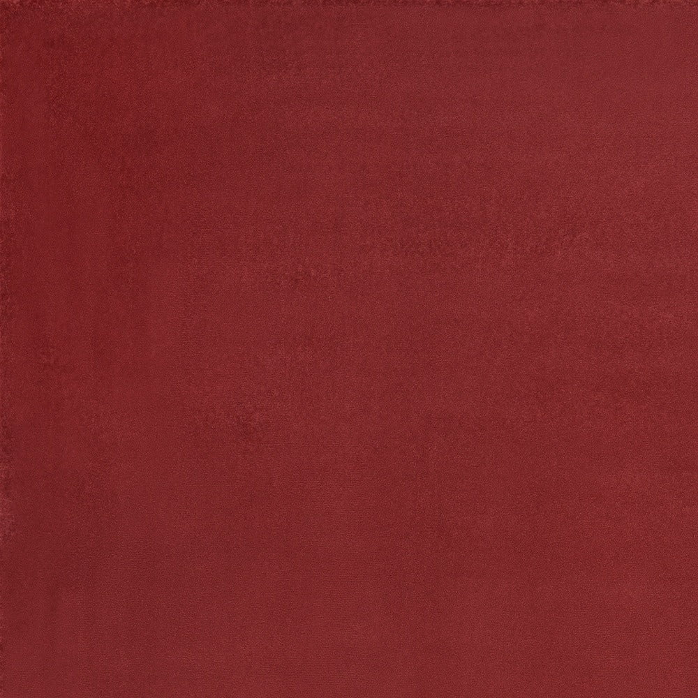 5' X 7' Brick Red Non Skid Indoor Outdoor Area Rug - 6' x 7'