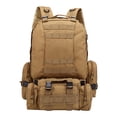 thumbnail image 2 of Mochila de tela Oxford para exteriores, mochila de camuflaje, mochila combinada impermeable para montañismo Wmkox8yii jkg1785, 2 of 2