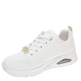 thumbnail image 4 of Zapatillas Skechers Kids Uno Gen1 Blancas y Doradas Talla 13.5 Niño Pequeño, 4 of 6