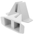 thumbnail image 4 of Ferencaa 2pcs Garden Fence Bases Lawn Picket Fence Stand Holder Yard Fence Supply for Garden, 4 of 10