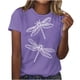 thumbnail image 1 of Camiseta de Manga Corta de Cuello Redondo Impresa para las Mujeres, Casual Diario Y Partido de Moda Superior, 1 of 2
