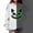 White, variant on Kids Halloween Glow in The Dark Hoodie 2-12Y Boys Girls Funny Devil Cat Pumpkin Face Print Long Sleeve Pullover with Front Kangaroo Pocket Casual Loose Sweatshirt for Holiday Party