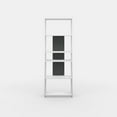 thumbnail image 3 of Ada Home Decor Diosp Multiple Tier Open Shelf Modern Bookcase, Anthracite/White, 3 of 7