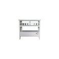 thumbnail image 2 of IN Room Furniture Designs Contemporary Wood Wine Rack in White, 2 of 9