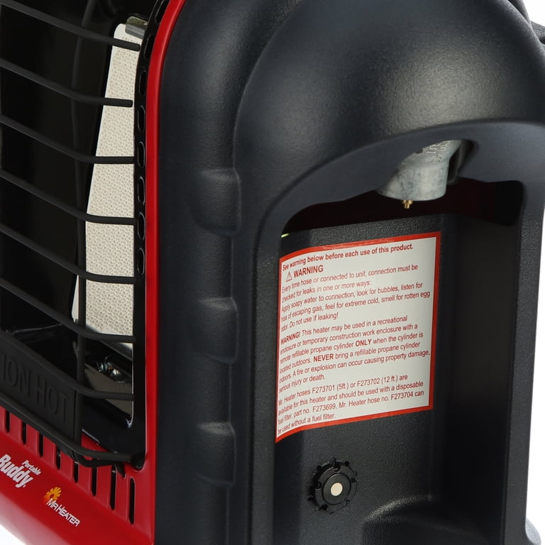 Mr. Heater Portable Buddy 9000 BTU Propane Heater MH9BX - Walmart.com