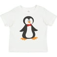 thumbnail image 3 of Inktastic Cute Penguin, Little Penguin, Penguin with Bow Tie Boys or Girls Toddler T-Shirt, 3 of 5