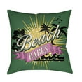 thumbnail image 1 of Artistic Weavers LTCH1517-1616 Litchfield Square Pillow, Kelly Green & Fuchsia - 16 x 16 ft., 1 of 7
