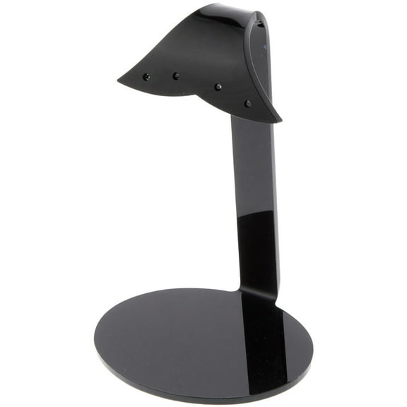 Plymor Black Acrylic 2 Pair Hanging Earring Display Stand, 3.25" W x 2.75" D x 4.75" H