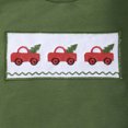 thumbnail image 5 of TOWED22 Toddler Girls Fall Winter Outfits Long Sleeve Cute Crewneck Top and High Joggers Pants 2pcs Set Clothes Clothing(Green,3-6 M), 5 of 7