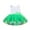 Green, variant on toddler Party Skirt Baby Girls Bowknot Tutu Petals Tulle Dresses Baby Girls Flower Gown Outfits Children Cute Stylish Party Dresses Tulle Mesh Dress