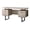 Taupe & Black, variant on Atlin Designs 3 Drawer Writing Desk in Taupe and Black