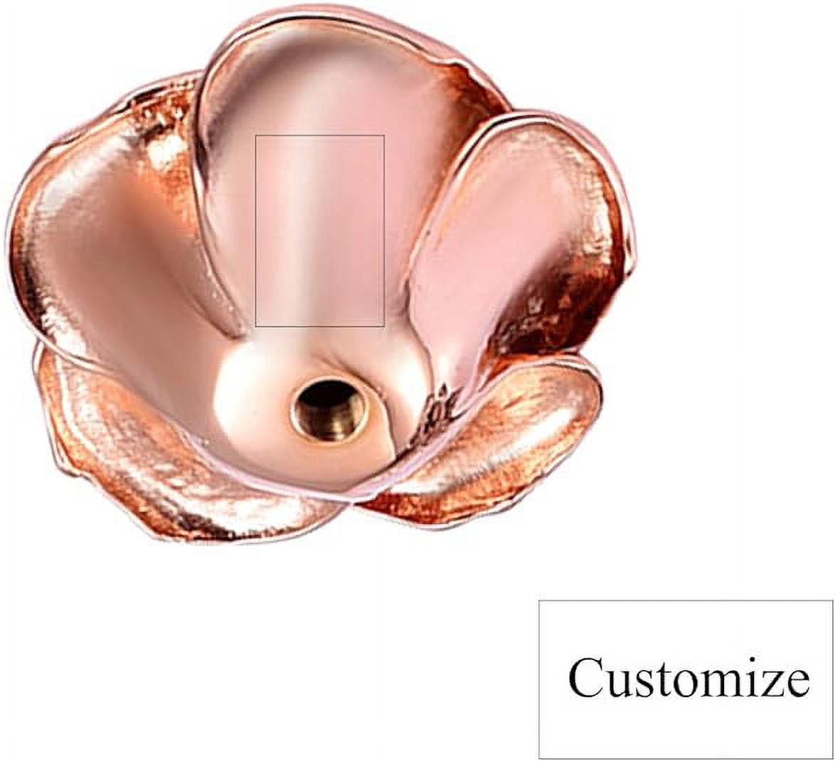 Rose Flower Keepsake Urns for Human Ashes - Memorials Urn Locket - Long-Stem Colorful Rose Flower Cremation Urns - Funeral Urn for Ashes