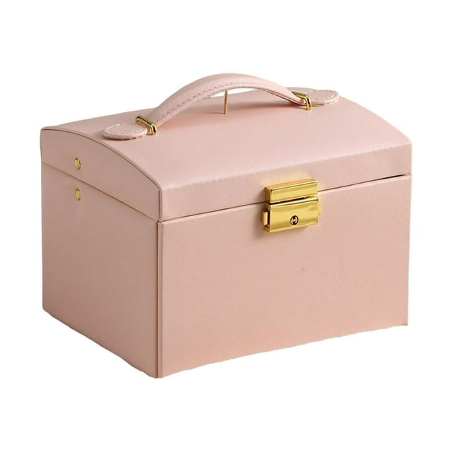 Estuche organizador de joyas Sunnimix Rosa