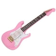 thumbnail image 4 of Guitar Ornaments, Lifelike Wood Musical Instrument Model  Mini Guitar Model, for Friends Home, 4 of 7
