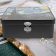 thumbnail image 4 of Storage Tin Box with Lock Boxes Small Tins Lids Bins Jars Onion Potato Basket Wedding Souvenir Tinplate, 4 of 6