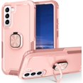 thumbnail image 1 of Étui Hybride Pare-Chocs en TPU Robuste et Résistant Compatible avec Samsung Galaxy S23/s23 Plus/s23 Ultra avec Support Anneau, 1 of 3
