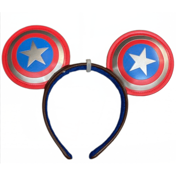 Disney Parks Marvel Captain America The First Avenger Ear Headband New with Tag