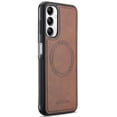 thumbnail image 2 of LC.IMEEKE For Samsung Galaxy A54 5G Magnetic Case Compatible with MagSafe Leather TPU Back Cover - G, 2 of 5