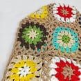 thumbnail image 4 of Runquan Handwoven 's Shoulder Hands Chic Travel Beach for Purse Khaki, 4 of 7