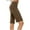 Brown, variant on Simua Women's Casual Soft Knit Elastic Waist Pants Casual Summer Bermuda Shorts with Drawstring Brown,M