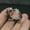 1, variant on Ring Open Size Silver Skull Punk BOHO Scary Dragon Jewellery Halloween Gift-1