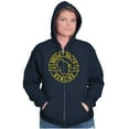 thumbnail image 4 of Wisconsin Weekend Funny Home State Zip Up Hoodie Men's Women's Brisco Brands M, 4 of 6