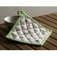 thumbnail image 2 of Maison d' Hermine Christmas Dew 100% Cotton Set of 2 Pot Holders with Loop Heat Resistant for BBQ Cooking Baking Grilling Microwave Barbecue (8 Inch by 8 Inch), 2 of 3
