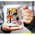 thumbnail image 6 of Gift Design Fish Food Cute Happy Kitchen Sushi 11 Ounce 11 Oz White Ceramic Coffee Mug 465728, 6 of 7