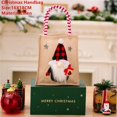 thumbnail image 1 of Bolsa de regalo grande de Navidad para niños, saco de Papá Noel con cordón, decoración navideña, regalo de fiesta, recuerdo de Año Nuevo 2023, 2024, 1 of 4