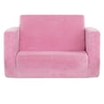 thumbnail image 4 of Dream On Me Nestle Kids Sofa – Single-Seat Toddler Sofa with Soft Fabric, Pink, 4 of 14