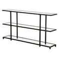 thumbnail image 2 of Evelyn&Zoe Greenwich 55" Wide Rectangular Console Table, Blackened Bronze, 2 of 4