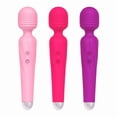 thumbnail image 3 of Rulwuck portable wand massager, a personal massager for women's entire body, suitable for bodybuilders, sports recovery, muscle soreness, and upper back pain,pink,19*3.85, 3 of 5
