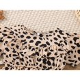 thumbnail image 4 of Summer Cute Baby Girls Romper Dress Leopard Printed Short Sleeve Ruffles Button Jumpsuit Clothing, 4 of 8