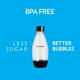 thumbnail image 2 of SodaStream Black Half Liter Multi-Use Carbonating Bottles (2 Pack), 2 of 5