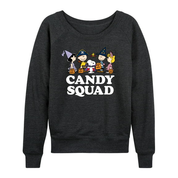 Peanuts - Candy Squad - Women's Lightweight French Terry Long Sleeve Shirt