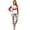 Women, variant on Halloween Pajamas, Halloween Matching Family Pajamas White Holiday Print Long Sleeve Two Piece Pajama Set Soft Sleepwear Nightwear Loungewear Winter Festive Family Pictures