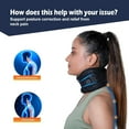 thumbnail image 5 of Wonder Care Soft Cervical Collar Adjustable Collar Neck Support Brace Neck Support Soft Neck Collar Neck Brace for Neck Pain and Support for Women & Men-S, 5 of 6
