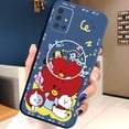 thumbnail image 1 of Para Samsung Galaxy S22 Ultra S21 FE A33 A53 A73 A03S M32 M22 Moda BTS De Dibujos Animados Borde Cuadrado Cubierta Len Funda Protectora Con Anillo De Dedo, 1 of 4