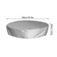 thumbnail image 3 of Cubiertas para piscinas al aire libre Cubiertas redondas para piscinas | Plegables, impermeables, repuestos para el sol, accesorios para jacuzzis, para jardines elevados, verano, exteriores, 1 unidad, 3 of 4