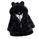 thumbnail image 1 of Abrigo con capucha de piel sintética esponjosa para niña, chaqueta de lana, ropa cálida de invierno_x_y, 1 of 1