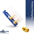 thumbnail image 3 of MAACFLOW Latón 1/4"" Macho NPT a 3/16"" Manguera ID Barb Manguera Adaptador Conector (Paquete de 2), 3 of 5