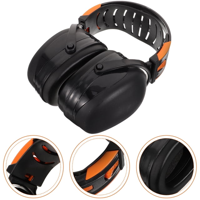 HEALEEP Auriculares Aislantes De Ruido Negros Con Protección Auditiva Para Estudio Y Descanso