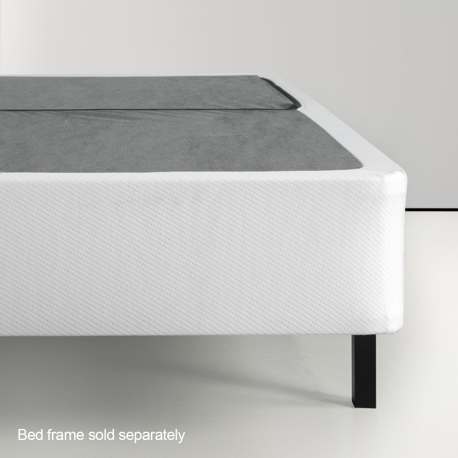Spa Sensations By Zinus No Assembly 7.5" White Metal Box Spring, Twin - image 5 of 9